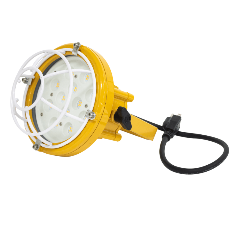 L-30 led spotlight right angle view