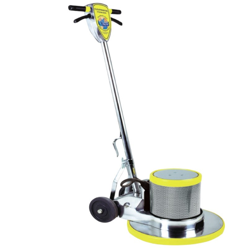 Mercury Cleanmaster Dual Speed Floor Machines TS-17 17" Apron, 1.5 HP Motor, 175/300 RPM Brush Speed