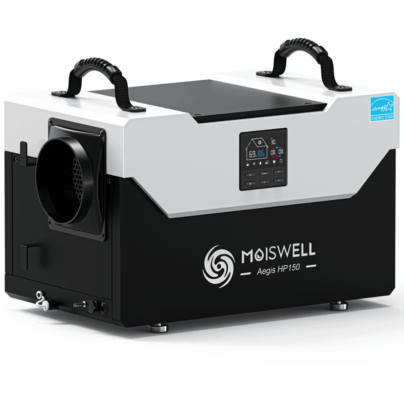 MOISWELL Aegis HP150 Commercial Dehumidifier front view