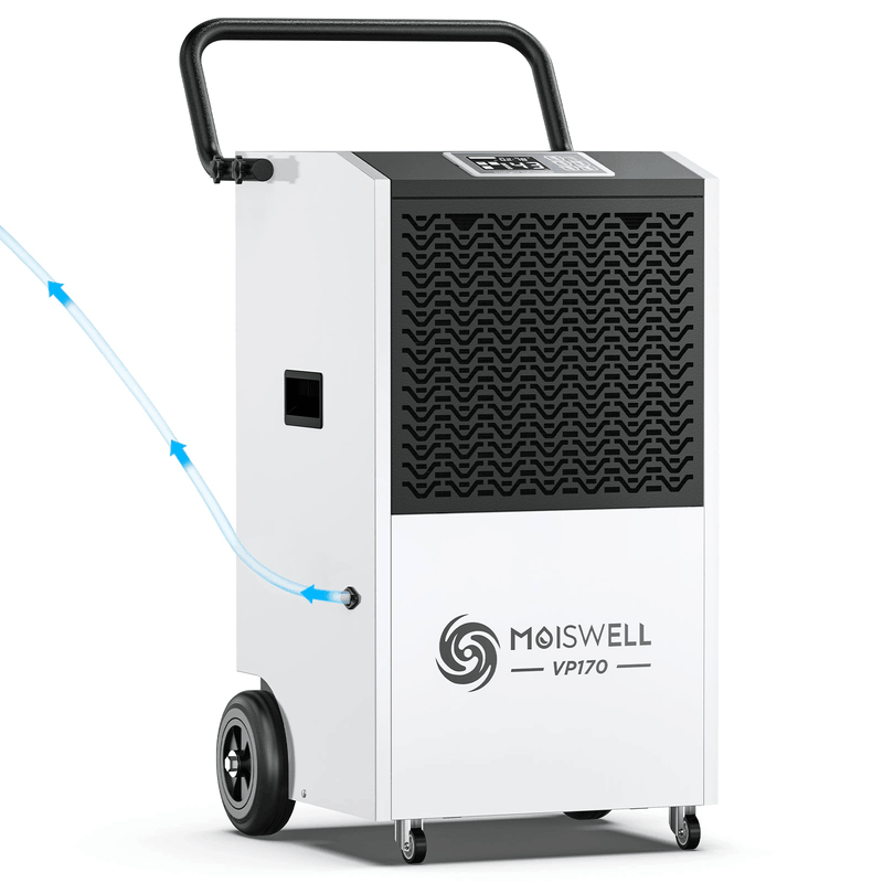 MOISWELL Explorer VP170 Commercial Dehumidifier front view