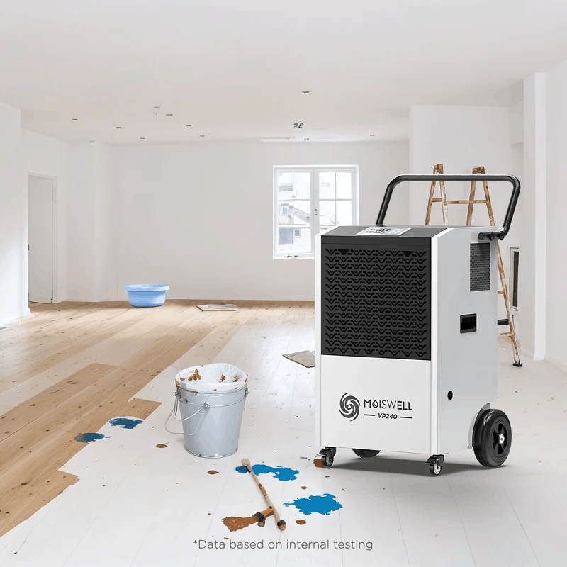 MOISWELL Explorer VP240 Dehumidifier for restoration drying