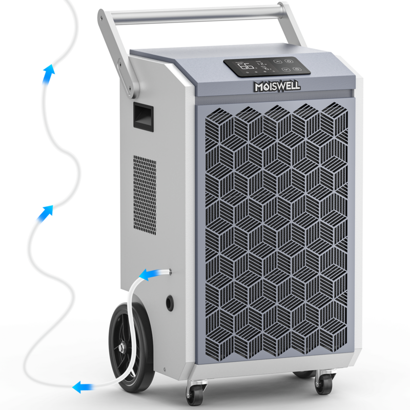 MOISWELL Pioneer XII 200 Pint Dehumidifier front view