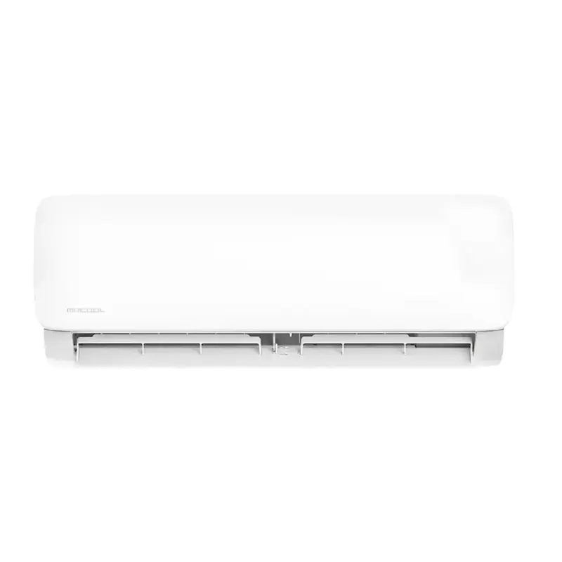 MRCOOL DIY Easy Pro 9,000 BTU 5th Generation ductless mini split air handler front view showing white unit with horizontal vents - 115V