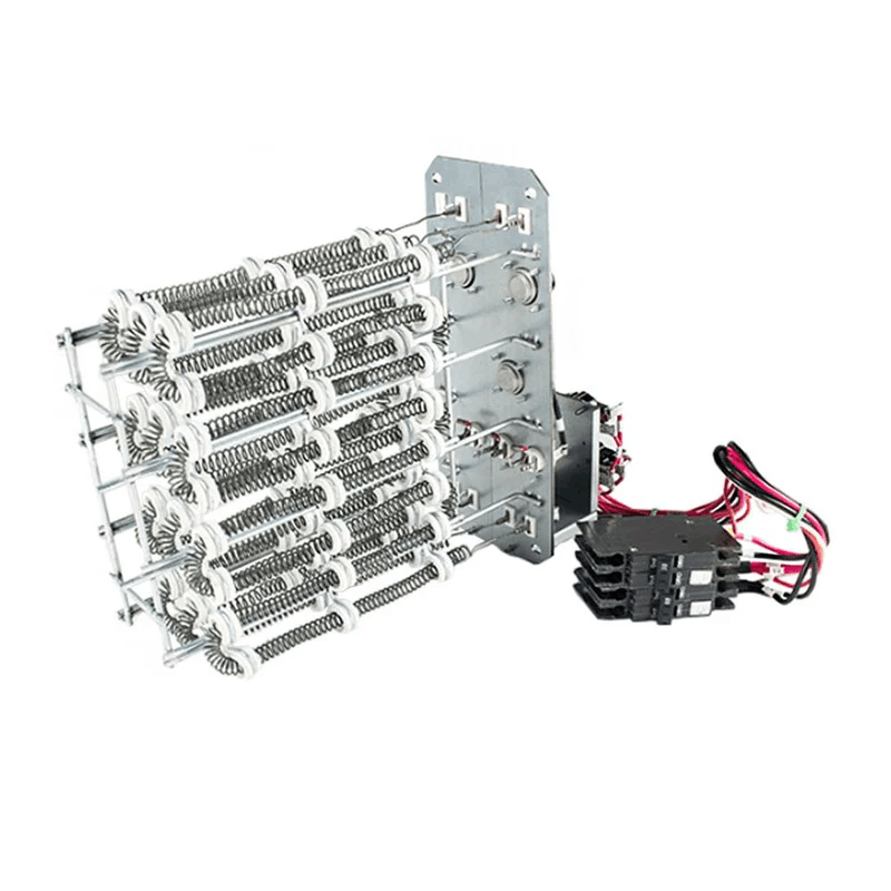 MRCOOL Universal heat kit front view with electric heating elements