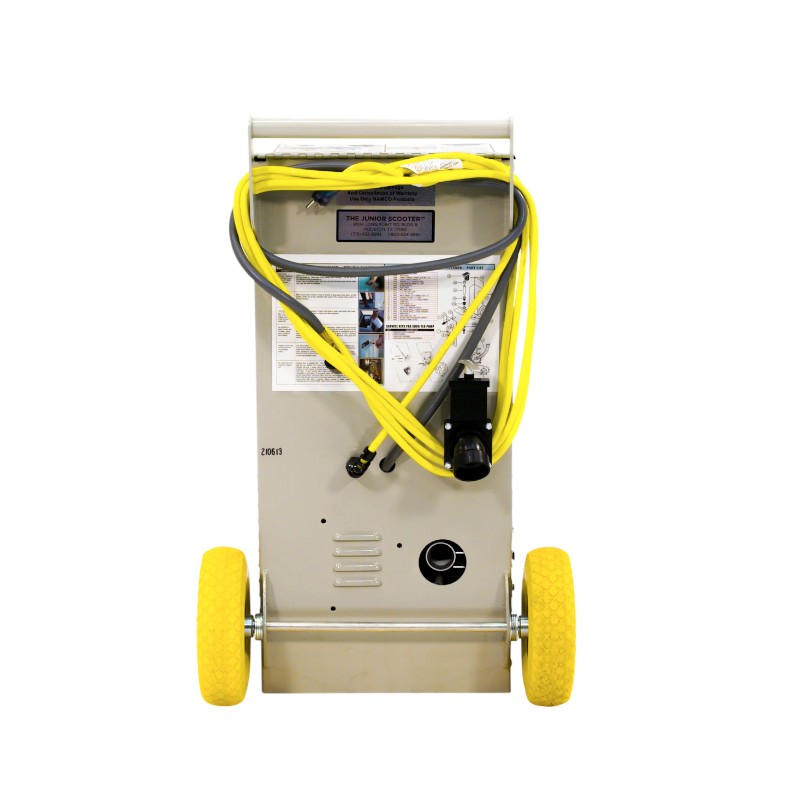 namco scooter jr carpet cleaner model 4108 rear view