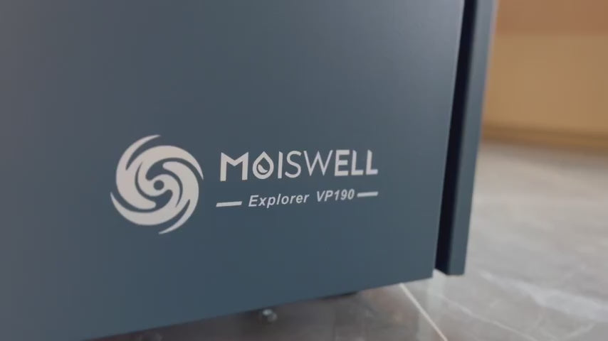 MOISWELL Explorer VP190 190 Pint Dehumidifier product overview