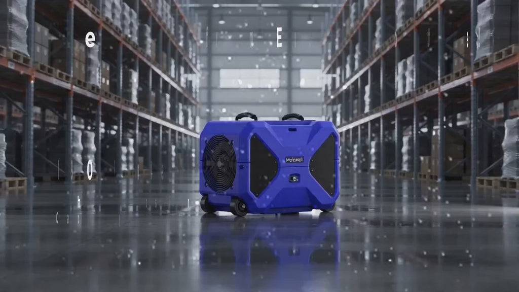190 Pints LGR Commercial Dehumidifier with Pump and Drain Hose MOISWELL Master RD200