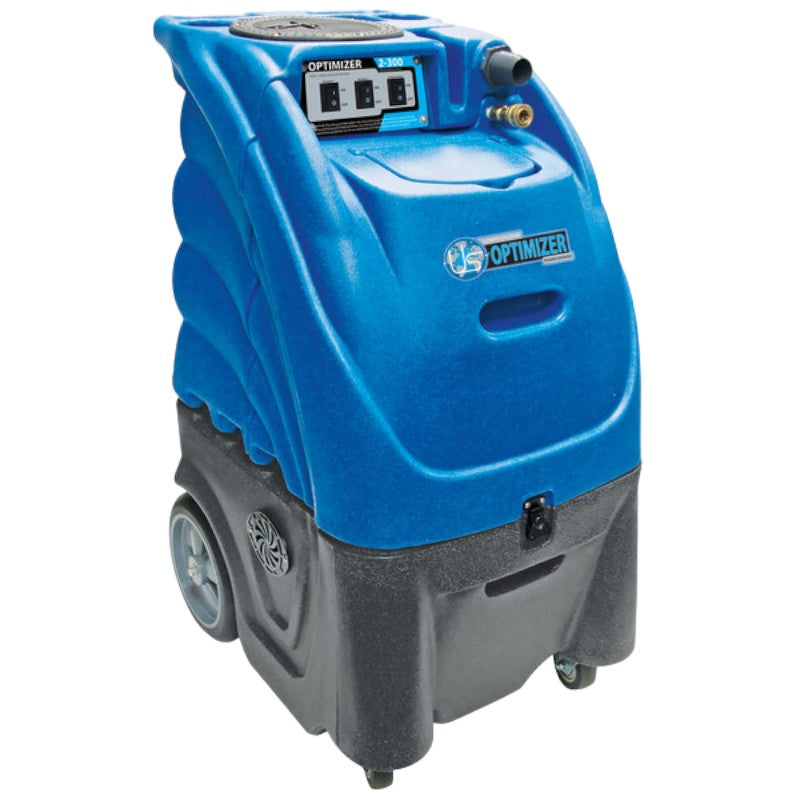 sandia 66 2100 12 gallon optimizer 2 stage portable carpet extractor 100 psi pump with optional heat