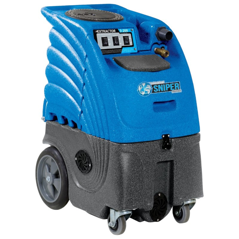 sandia 86 2200 sniper 6 gallon 200 psi 2 stage corded carpet extractor