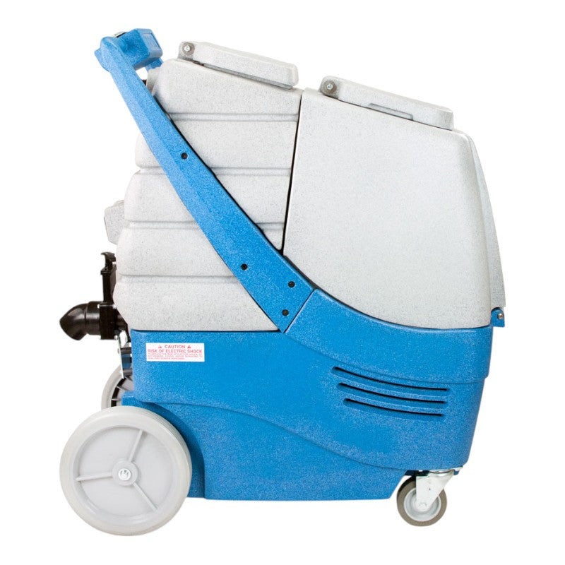 Side Profile of EDIC Galaxy Pro 17 Gallon Box Carpet Extractor with 500 PSI for Powerful Cleaning	