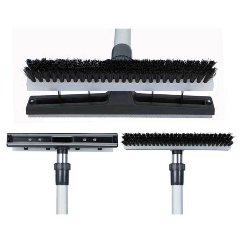 Squeegee Brush Head Three View of EDIC 334ACH-2 for Comprehensive Cleaning Performance