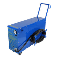 US STEAM Falcon Plus Commercial Steam Cleaner with steel construction and wheels for mobility