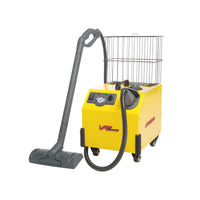 US STEAM Falcon Plus Commercial Steam Cleaner with steel construction and wheels for mobility