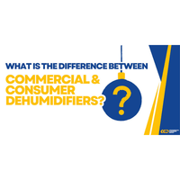 what is the difference between commercial and consumer dehumidifier