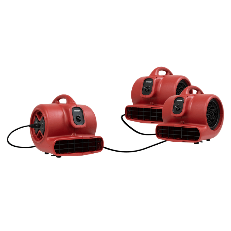 x-600a air mover red daisy chain