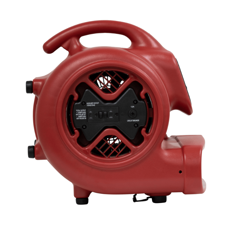 x-600a air mover red left side view