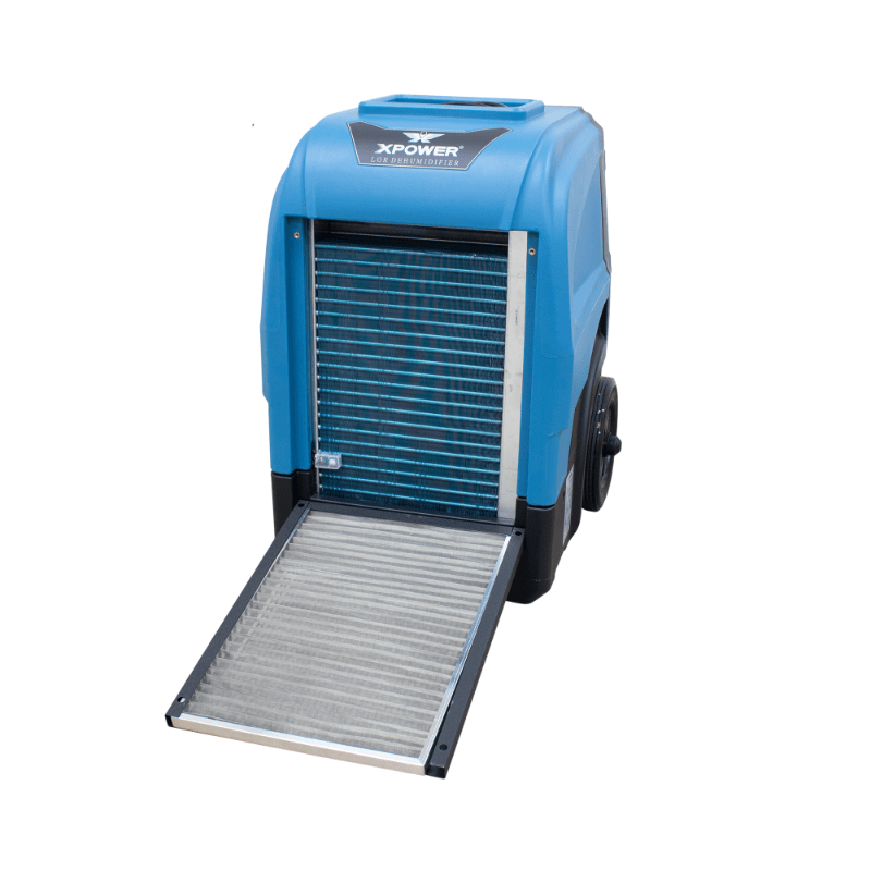 xd-165l lgr dehumidifier open filter tray