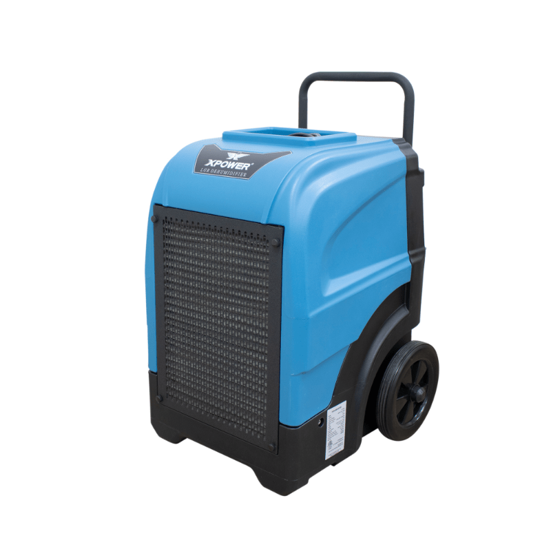 xd-165l lgr dehumidifier right angle view