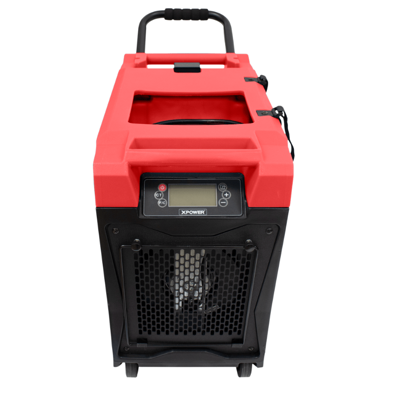 xd-85l2 red lgr dehumidifier front top view